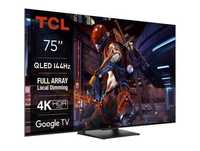 Telewizor TCL QLED 75C745  4K UHD 144 Hz, Google TV Full Array, Dolby