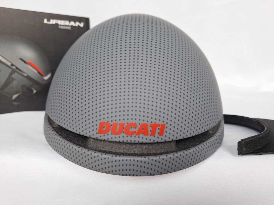 Kask rowerowy Ducati Urban Helmet Grey Matt L/XL 58-62cm e-mobility