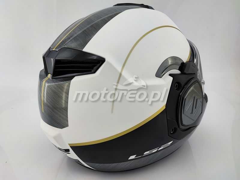 WYPRZEDAŻ Kask Szczękowy Blenda LS2 FF906 ADVANT Iron Jeans