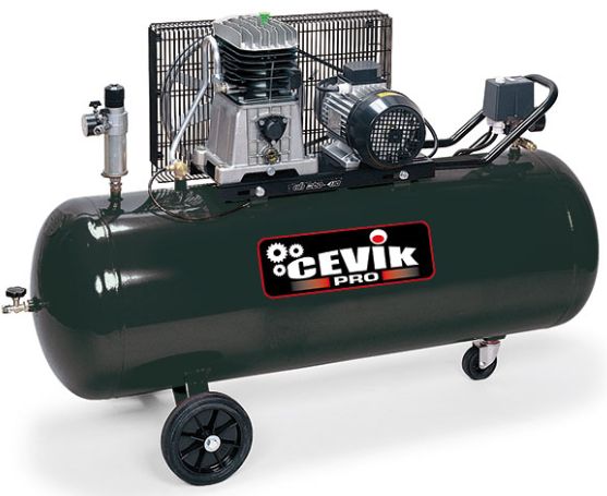 Compressor 3 HP 200 Lt Correias CEVIK 230V e 400V