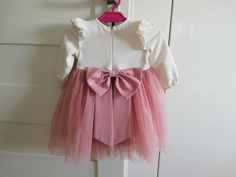 sukienka dziecięca na roczek, chrzciny