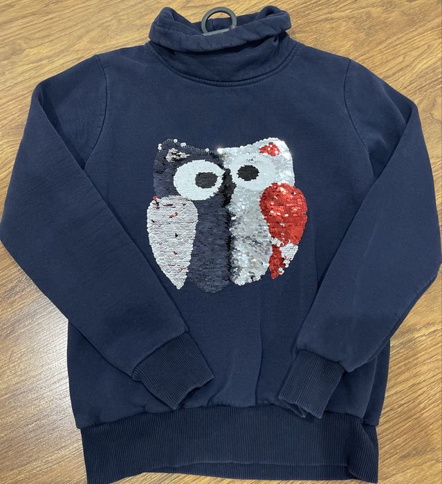 Світшот на флісі з паєтками