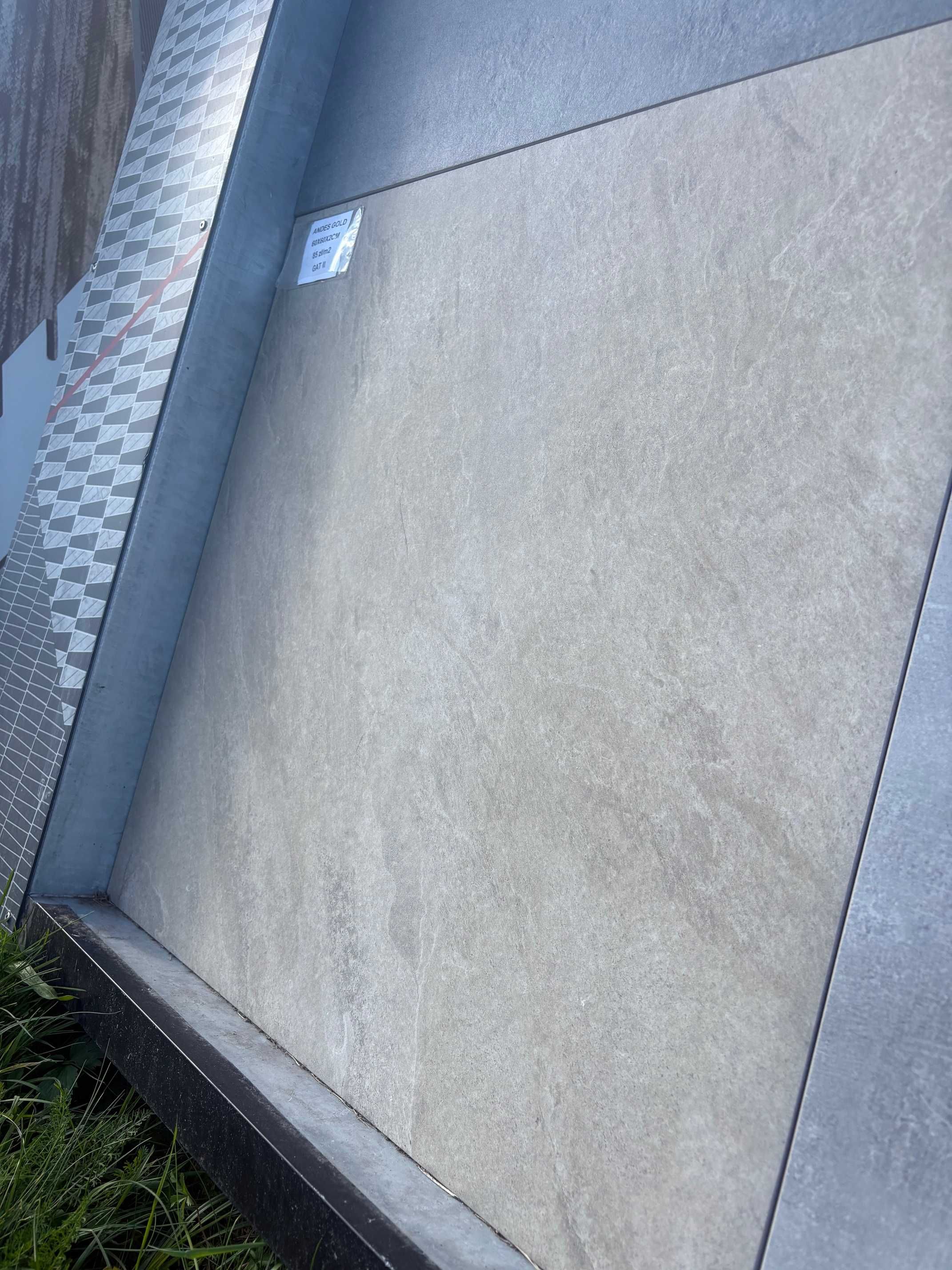 Płytka tarasowa Gres ogrodowy 60x60x2cm Cream, Gres gruby Beżowy 2cm