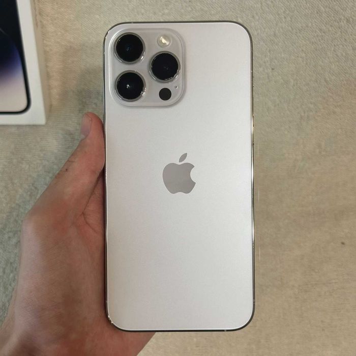 iPhone 14 Pro Max 256 Silver Neverlock. 2 Сим (физ+есим) Акб 87%