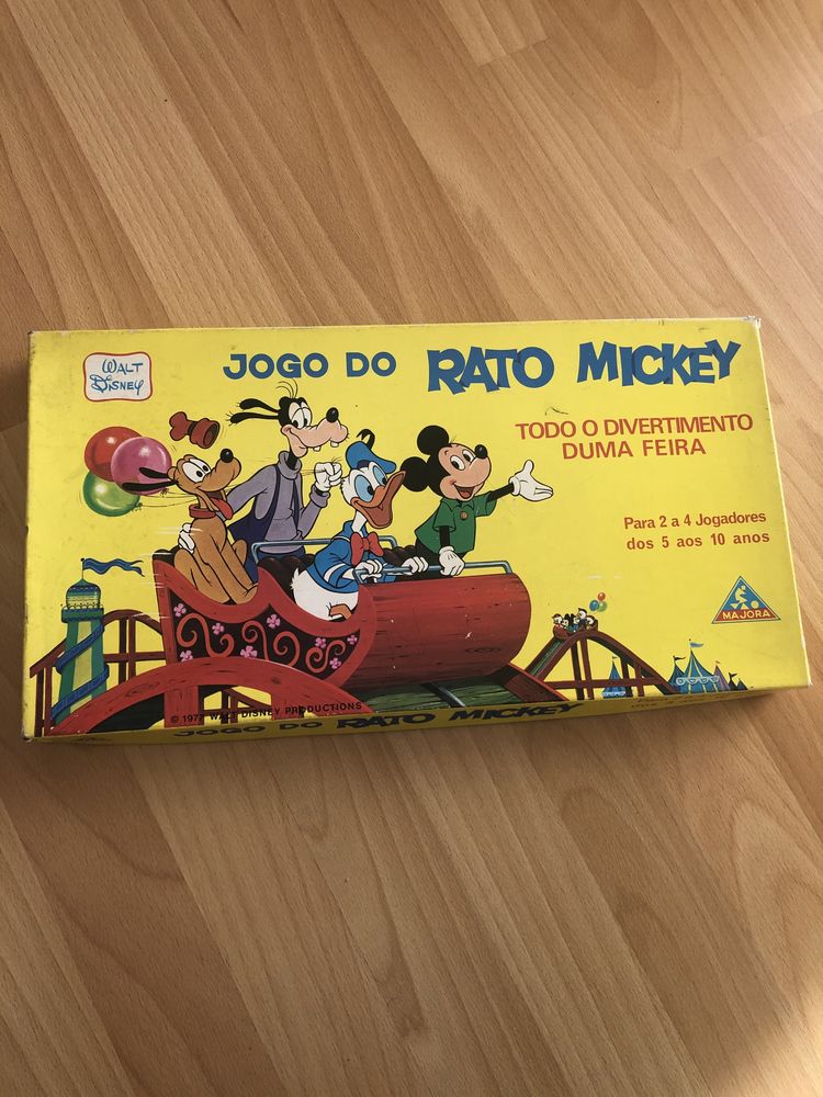 Jogo Rato Mickey anos 70/80