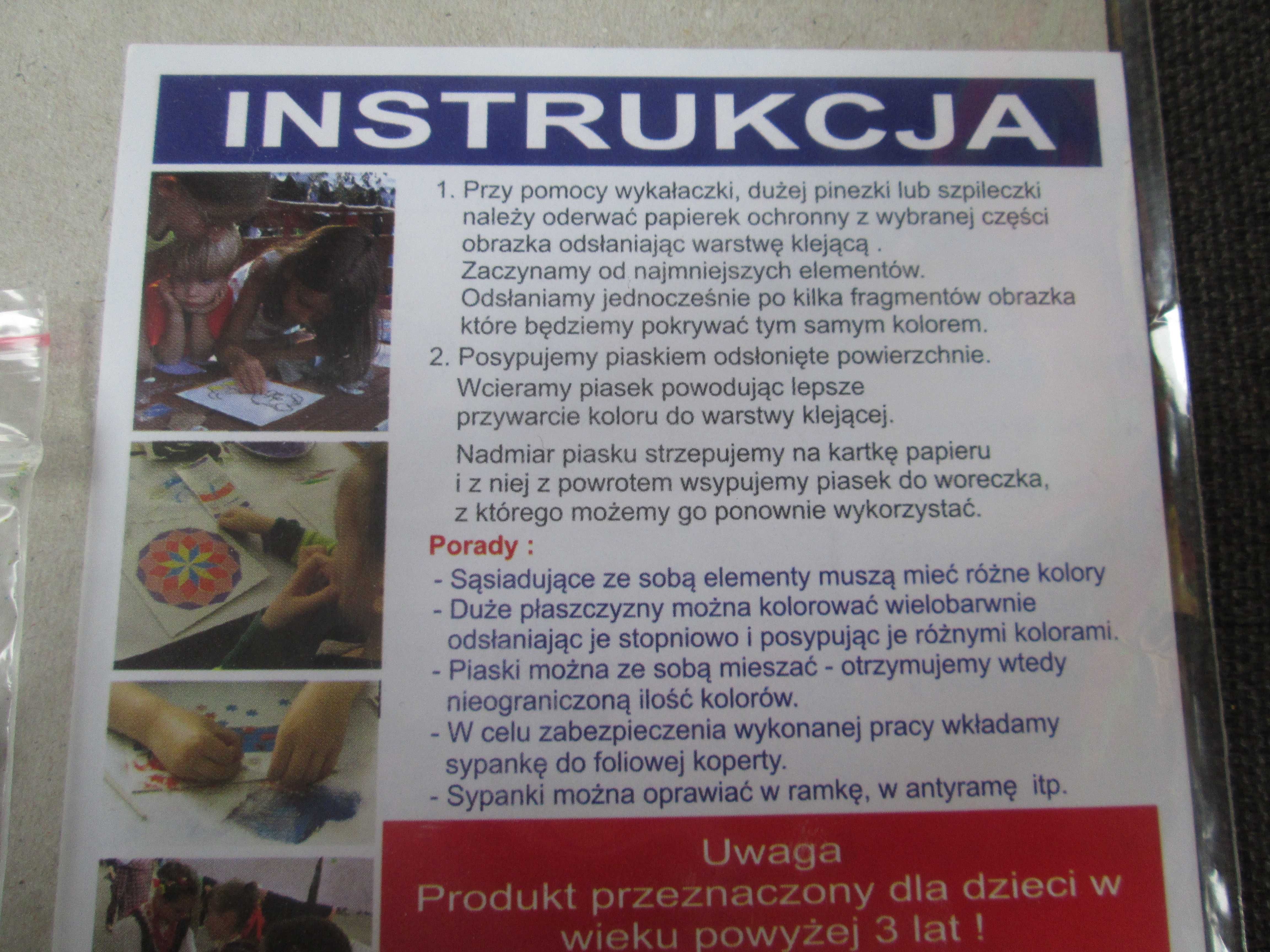 Laurka dla Babci i Dziadka, zrób to sam, malowanie piaskiem, nowe
