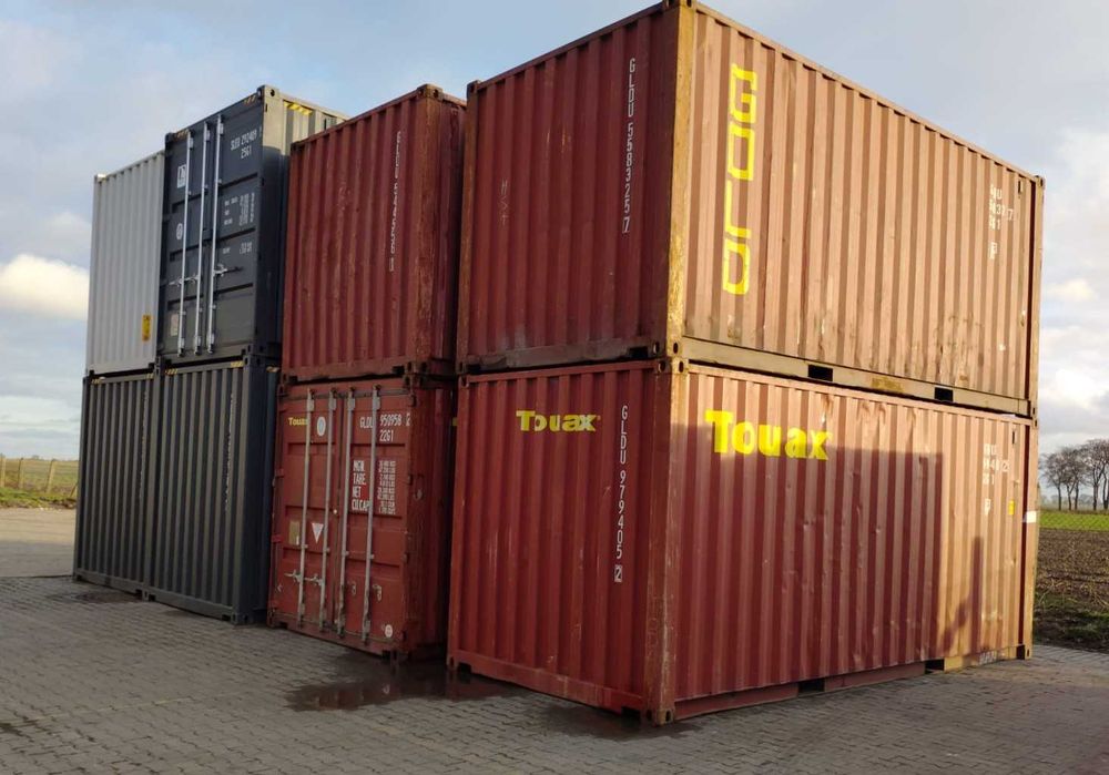 KONTENER morski, magazynowy 6 m, 20 ft DV CW