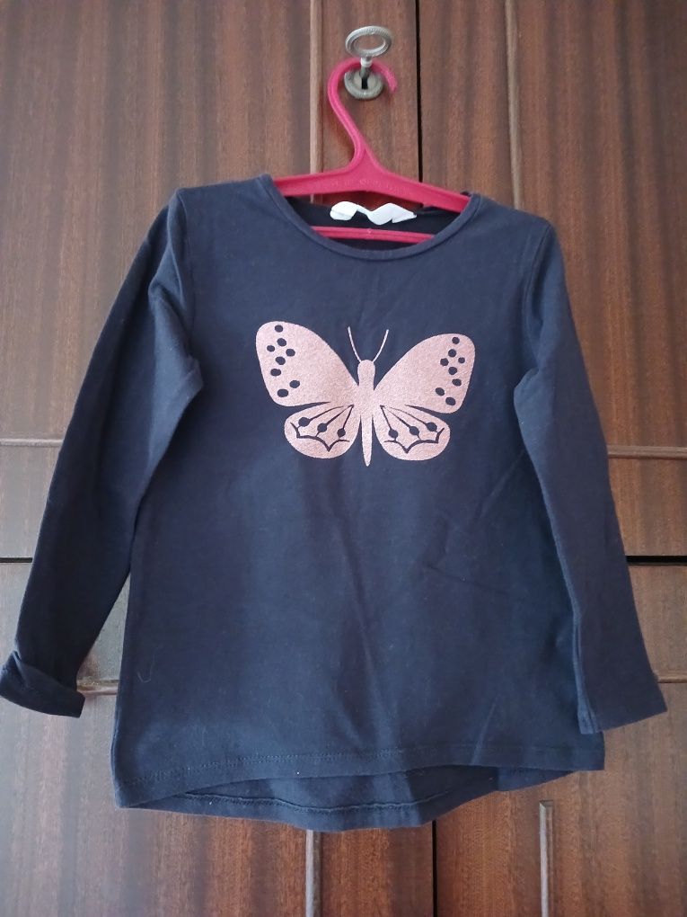 Реглан h&m для девочки 5-6 лет