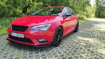 Seat Leon benzyna TSI czerwony