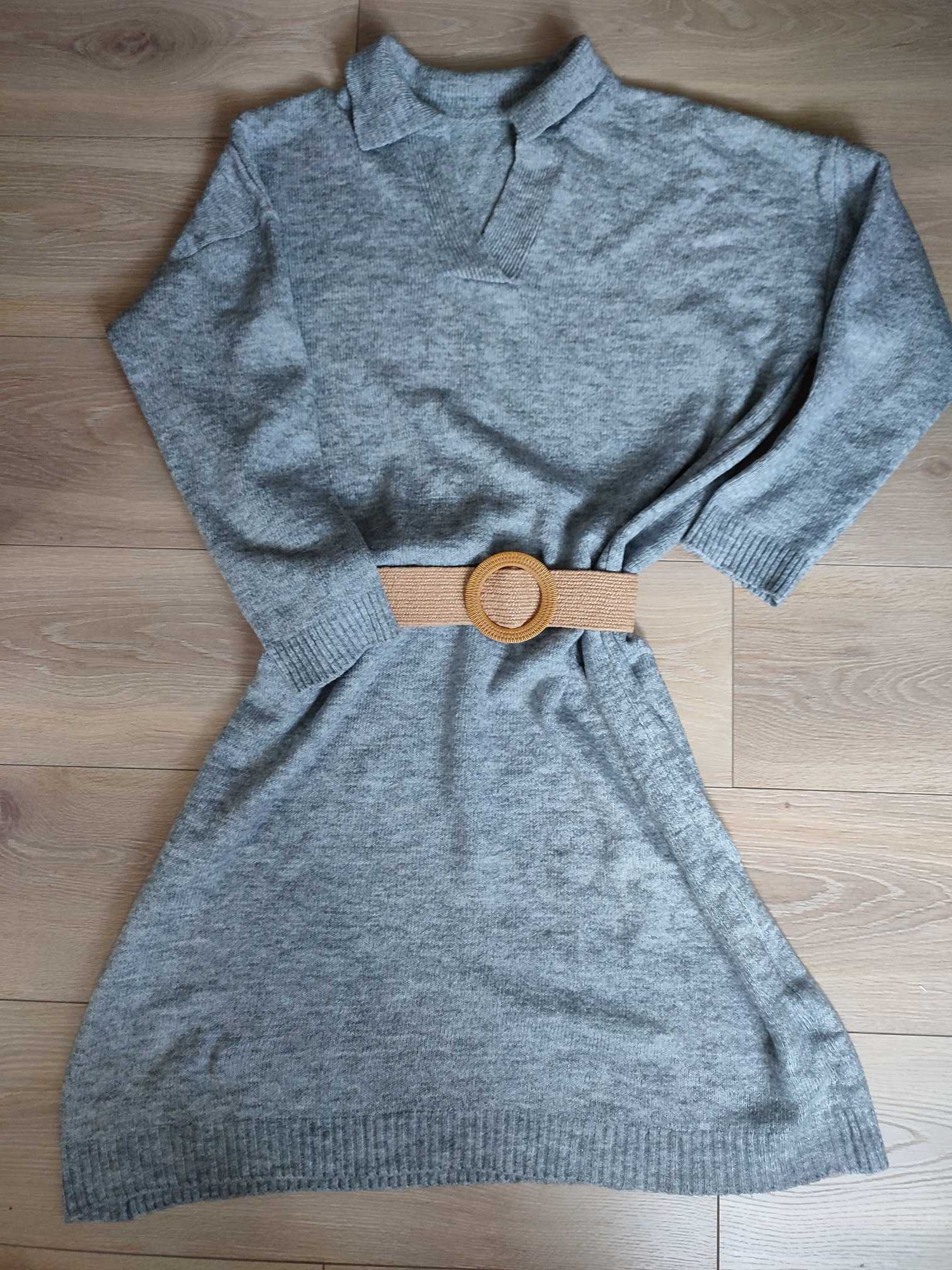 Sukienka sweterkowa XL