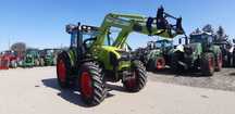 Claas Arion 410  2012rok , Ładowacz czołowy Claas MX FL 120, opony nowe