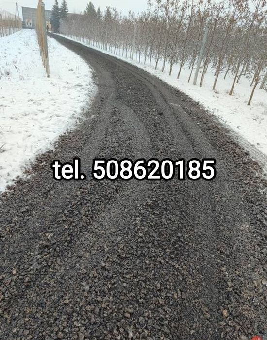 Żużel Szlaka Kruszywa Tłuczeń Ziemia Drenaż Grys Żwir Piach Transport