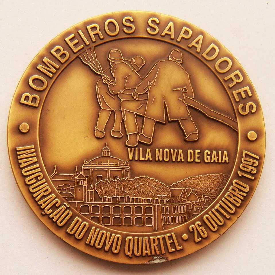 Medalha de Bronze dos Bombeiros Sapadores de Vila Nova de Gaia