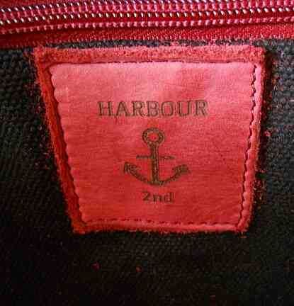 Новая большая женская сумка "Harbour 2ND", кожа/замша
