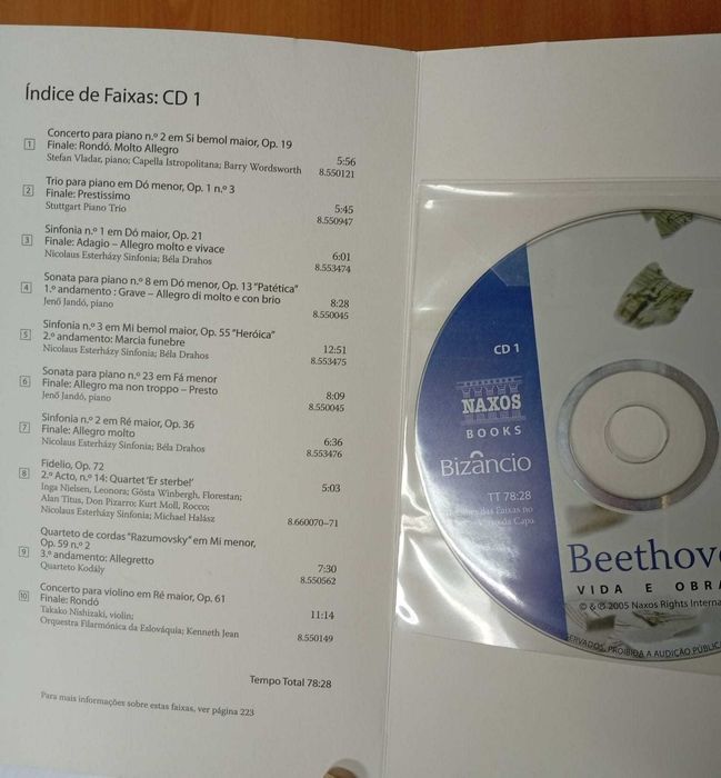 Livro - Biografia de Beethoven