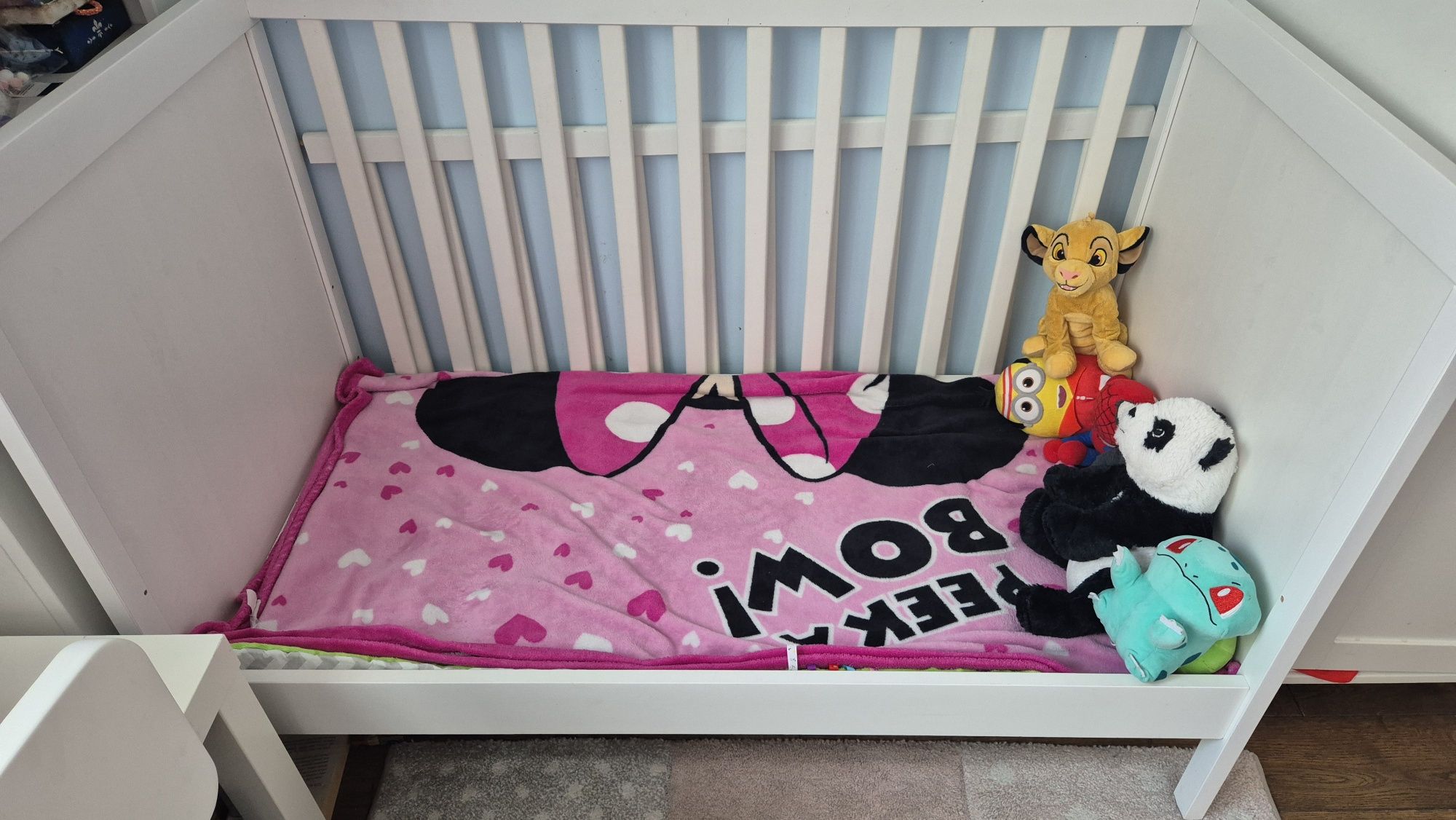 Łóżeczko sundvik ikea 60x120