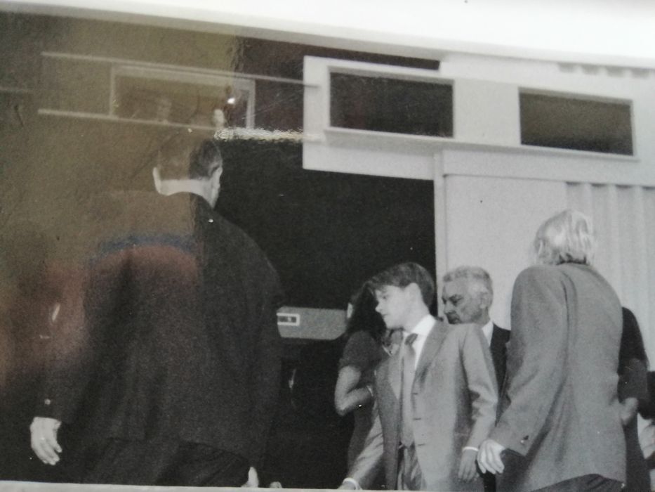 Редкие фото Метта Деймона и Майкла Дугласса