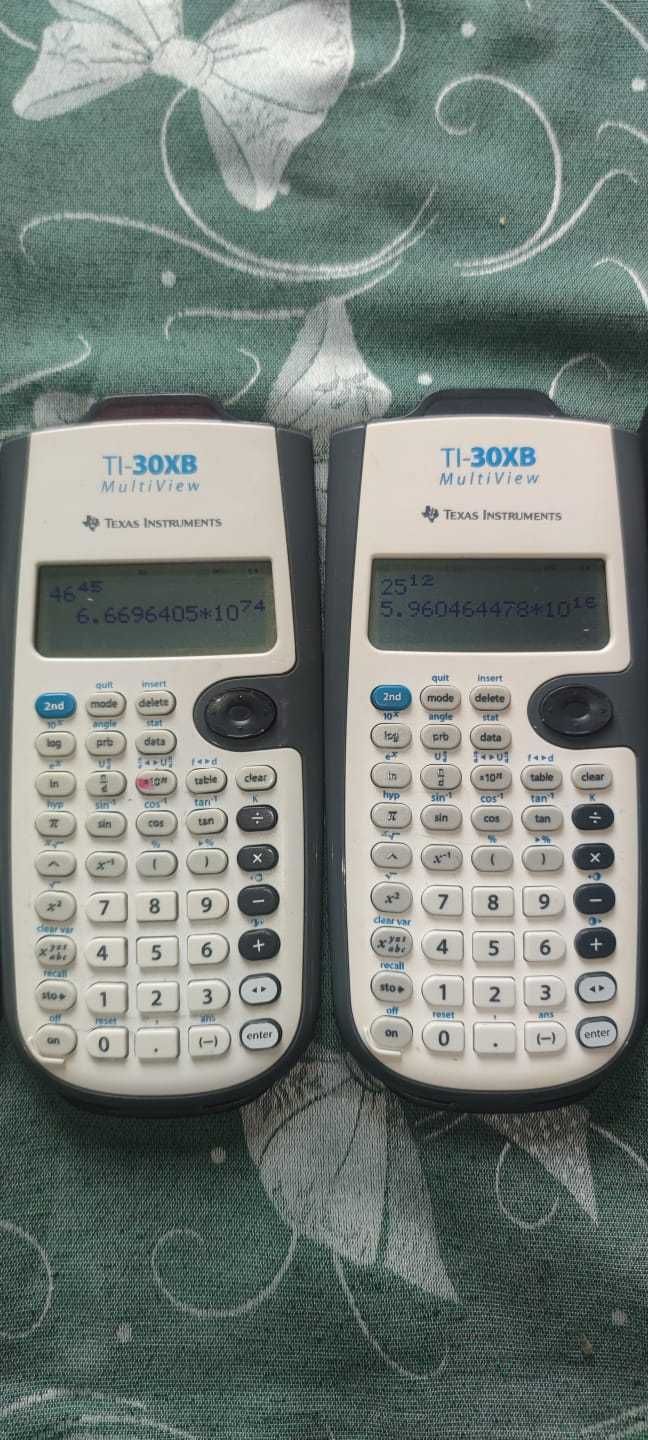 calculadoras  Texas Instruments/ Casio