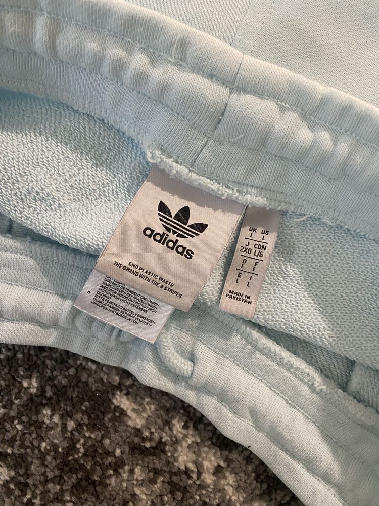 Шорти Adidas блакитні