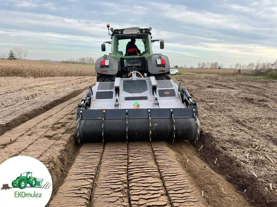 WycinkaDrzewMulczerFrezowaniePniCzyszczenieDziałekMulczowanieTeren