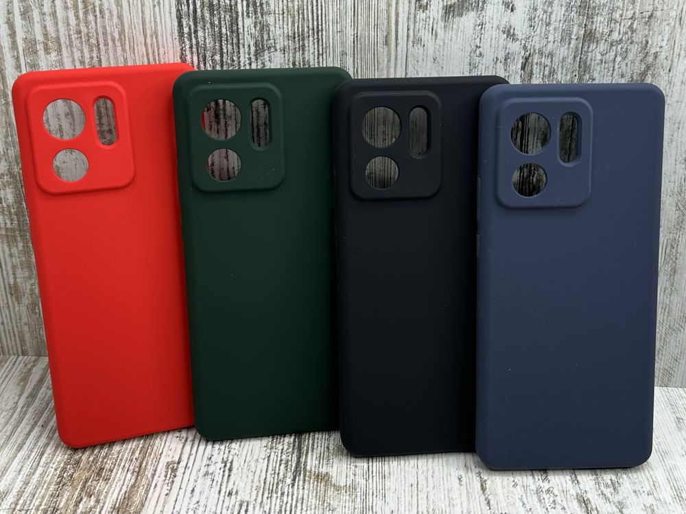 Не пачкаются! Чехол мягкий Silicone Case на Motorola Edge 40/ G60