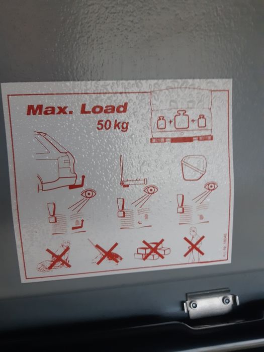 Boks na hak Thule kufer wynajem wypożyczalnia Kraków Niepołomice