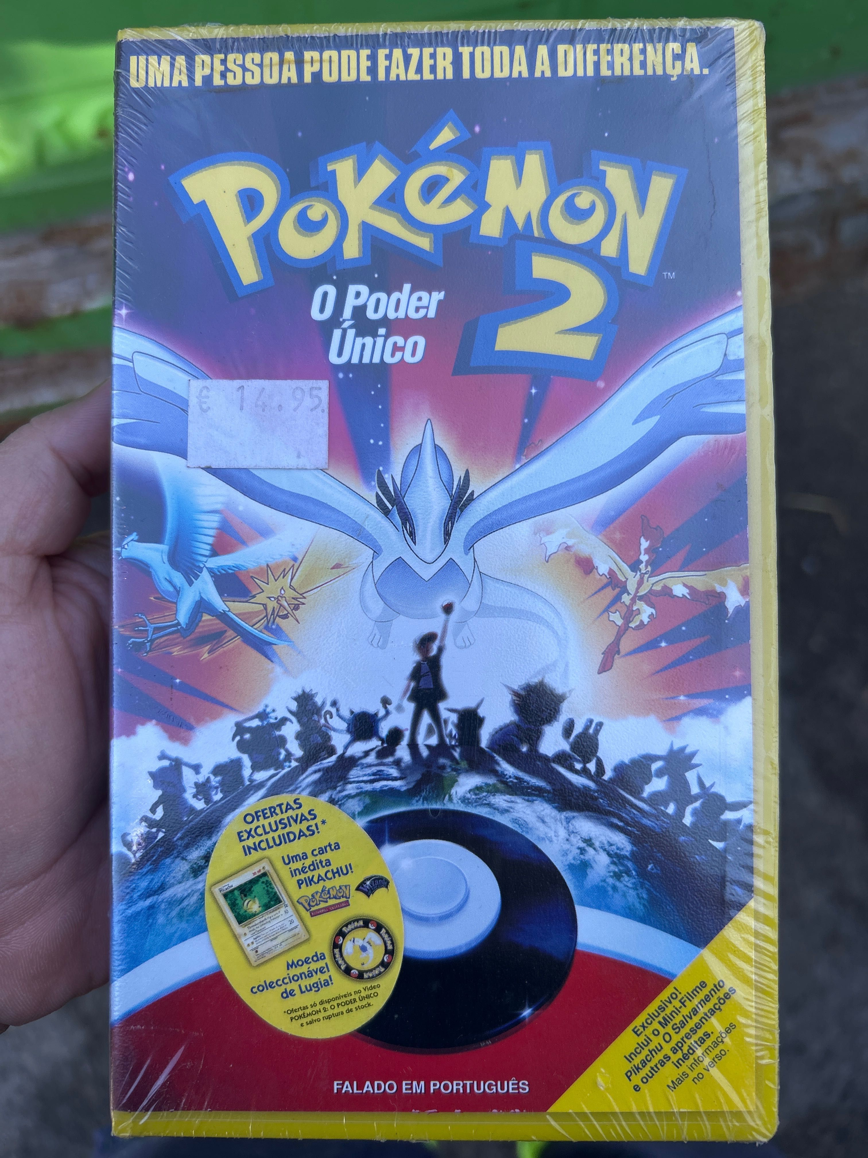 Vhs Pokémon 2 rarissima embalado