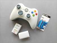 Oryginalny pad Microsoft Xbox 360 ODNOWIONY Akumulator baterie AA