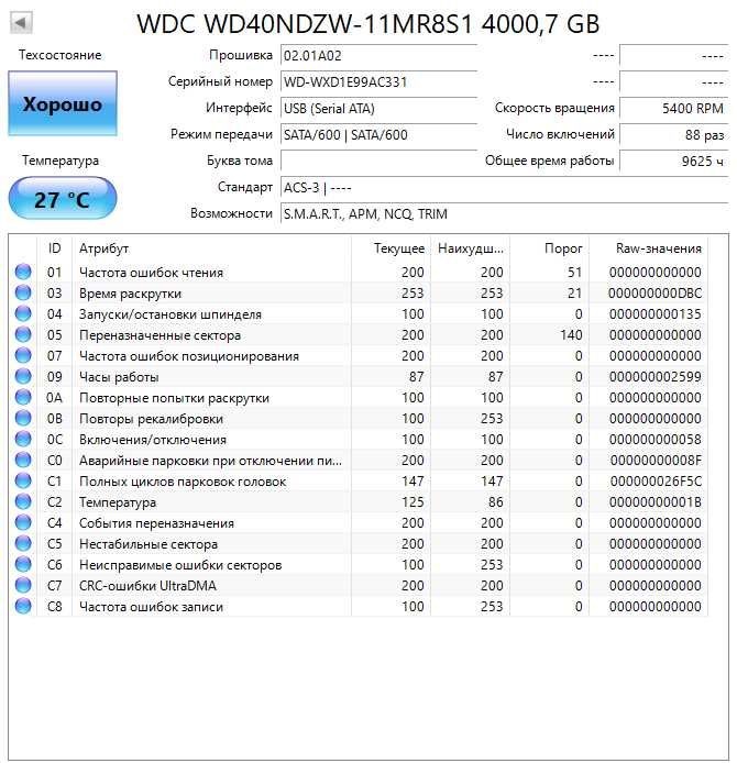 Внешний жесткий диск Western Digital Elements Portable 4TB,  HDD 2.5"