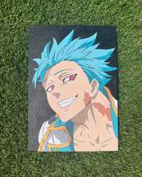 Ban 21x30 The Seven Deadly Sins Quadro