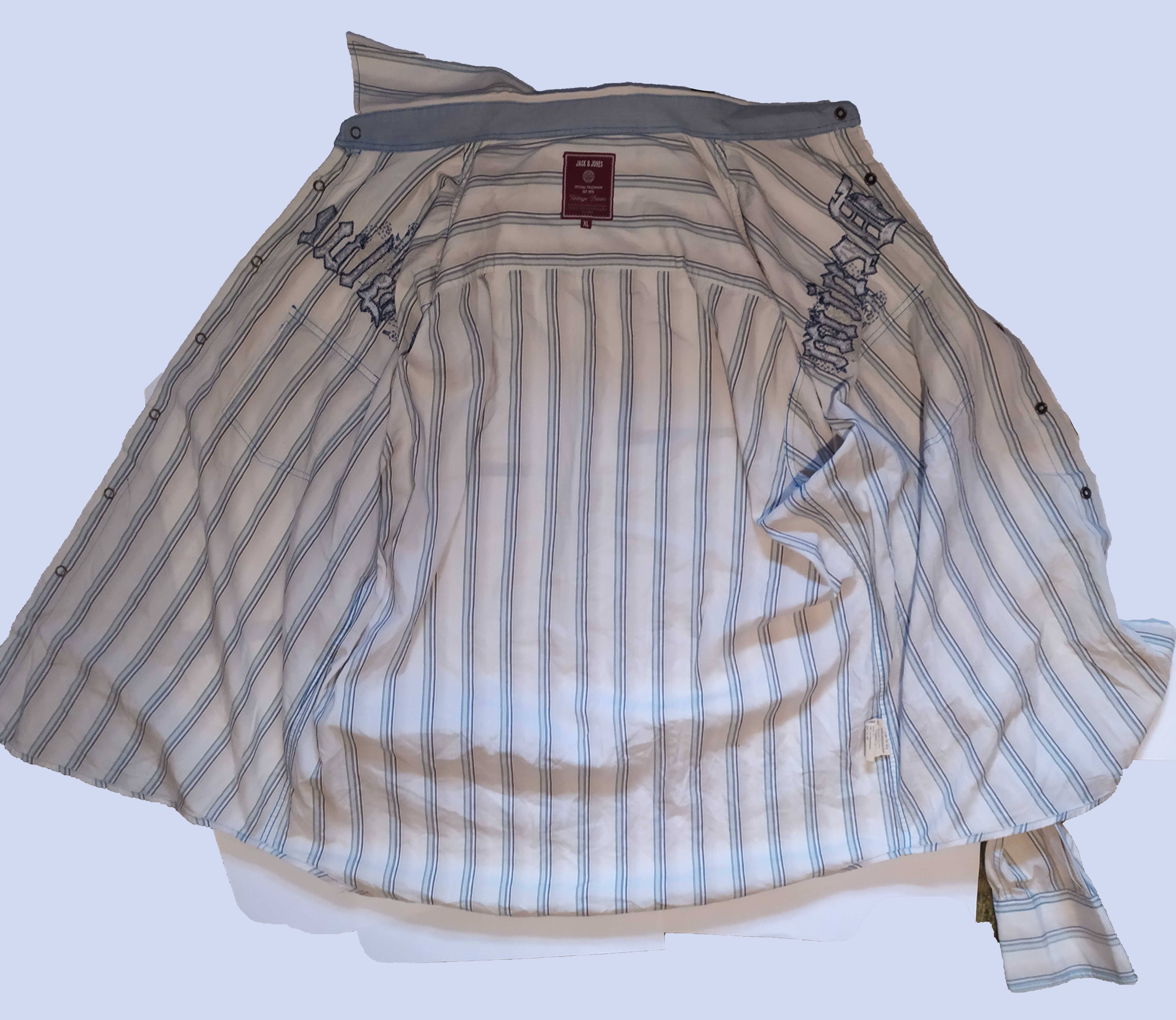 Рубашка sk8 Jack&Jones Blue Denim XL