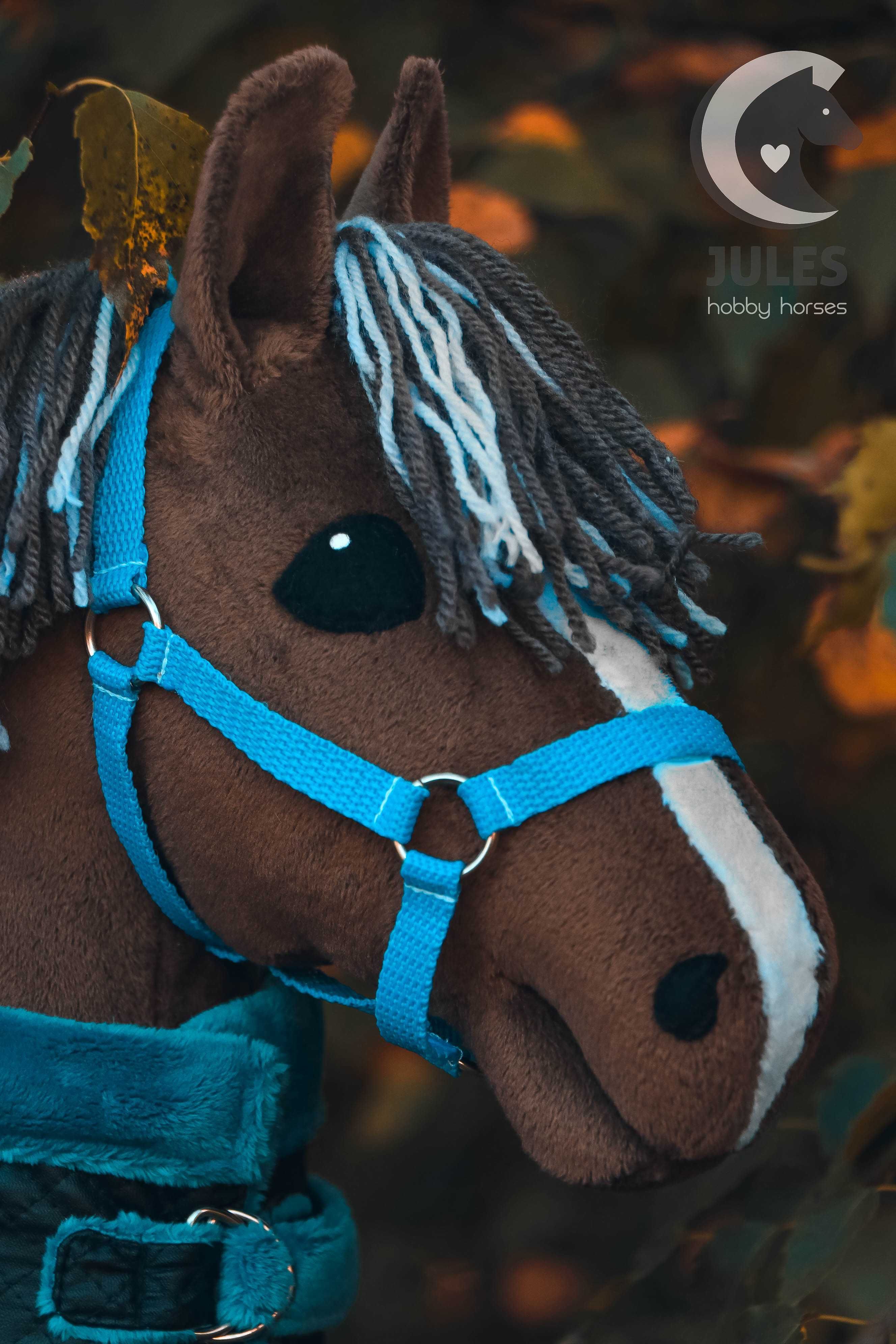 hobby horse - konik na patyku Z AKCESORIAMI jakość PREMIUM