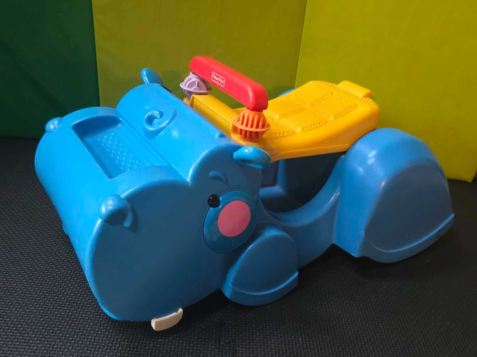 Hipopotam zjadacz klocków Duża zabawka Jeździk Fisher Price i Inne