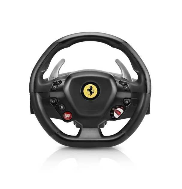 Кермо Стан Нового Thrustmaster T80 Ferrari PCPS4PS5 Игров Руль +Педалі