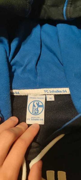 FC Schalke 04 hoodie bluza z kapturem football sport
