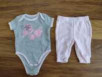 Komplet body i leginsy rozm 62 Calvin Klein