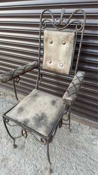 Коване крісло, кованый стул