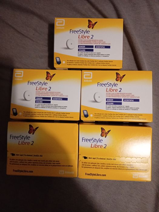 5 sensorów Freestyle Libre 2