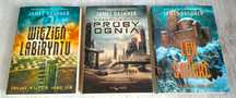 3x James Dashner Więzień Labiryntu + Próby ognia + Lek na śmierć   BDB