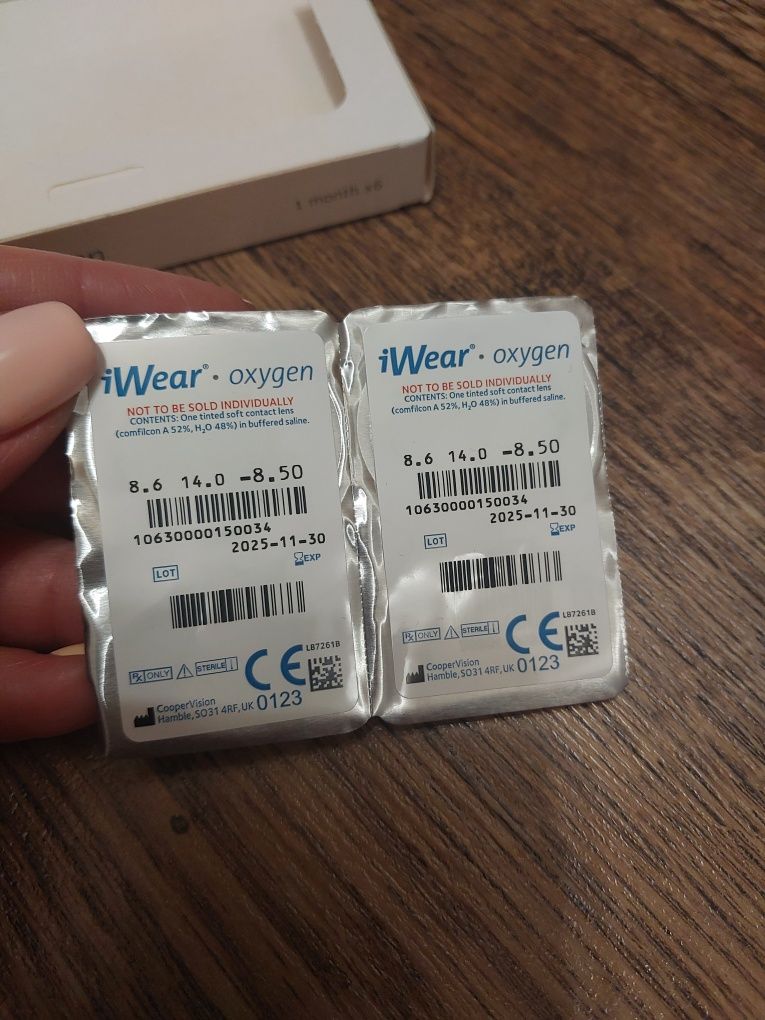 Soczewki iWear -8.50