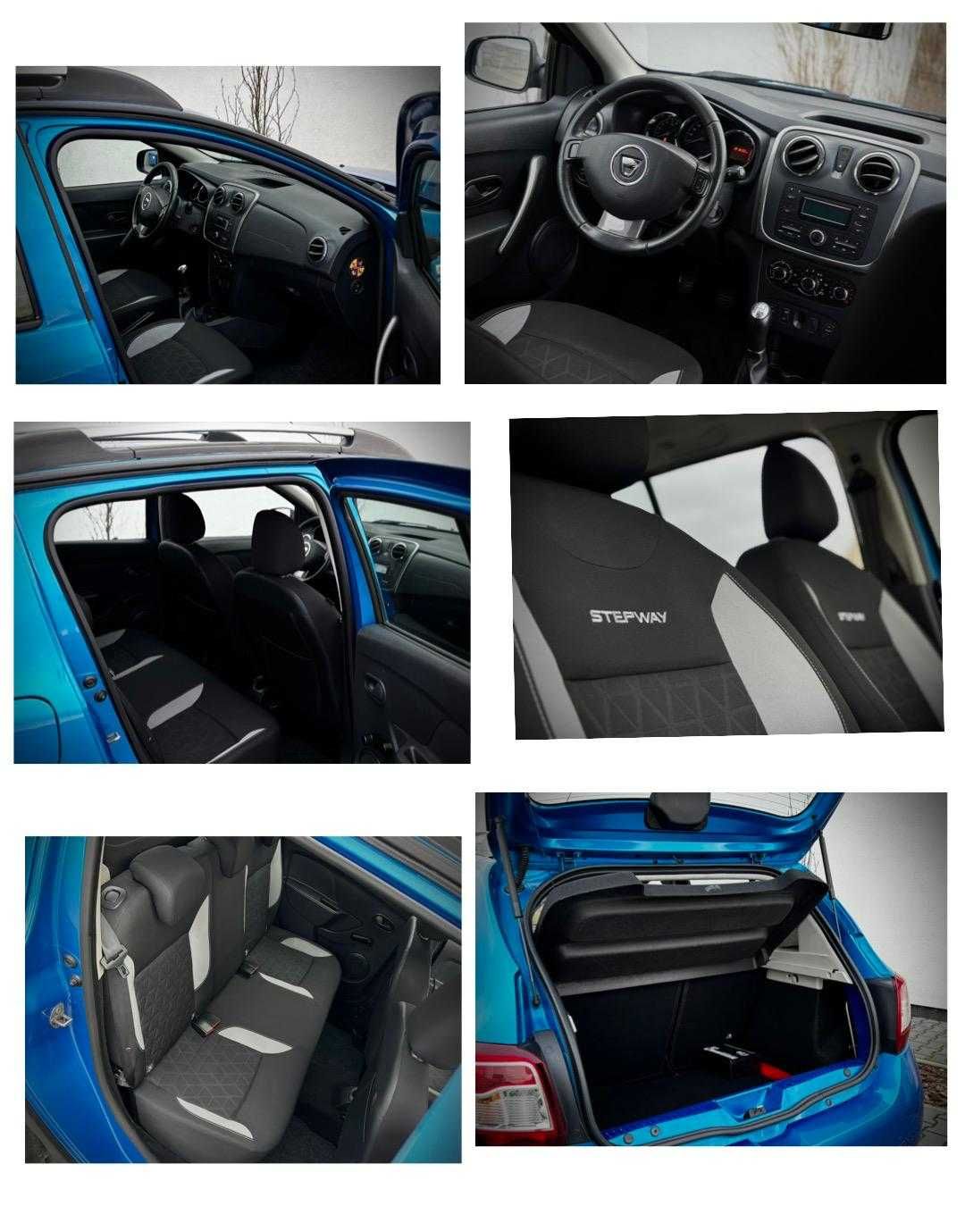 Dacia Sandero STEPWAY • 1.5 dCi 90KM • BEZWYPADEK • 2014r • Alu 16” •