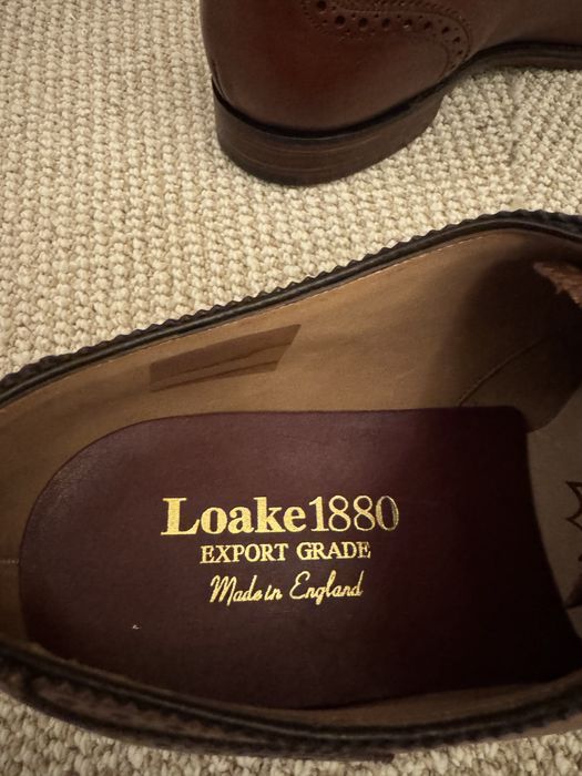 Чоловічі туфлі англійського бренду Loake. Англія.