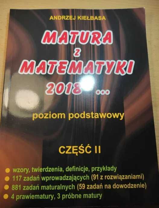 Podręcznik/Repetytorium Matematyka Andrzej Kiełbasa cz. II 2018...