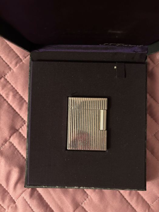 Isqueiro da Dupont, como novo em prata