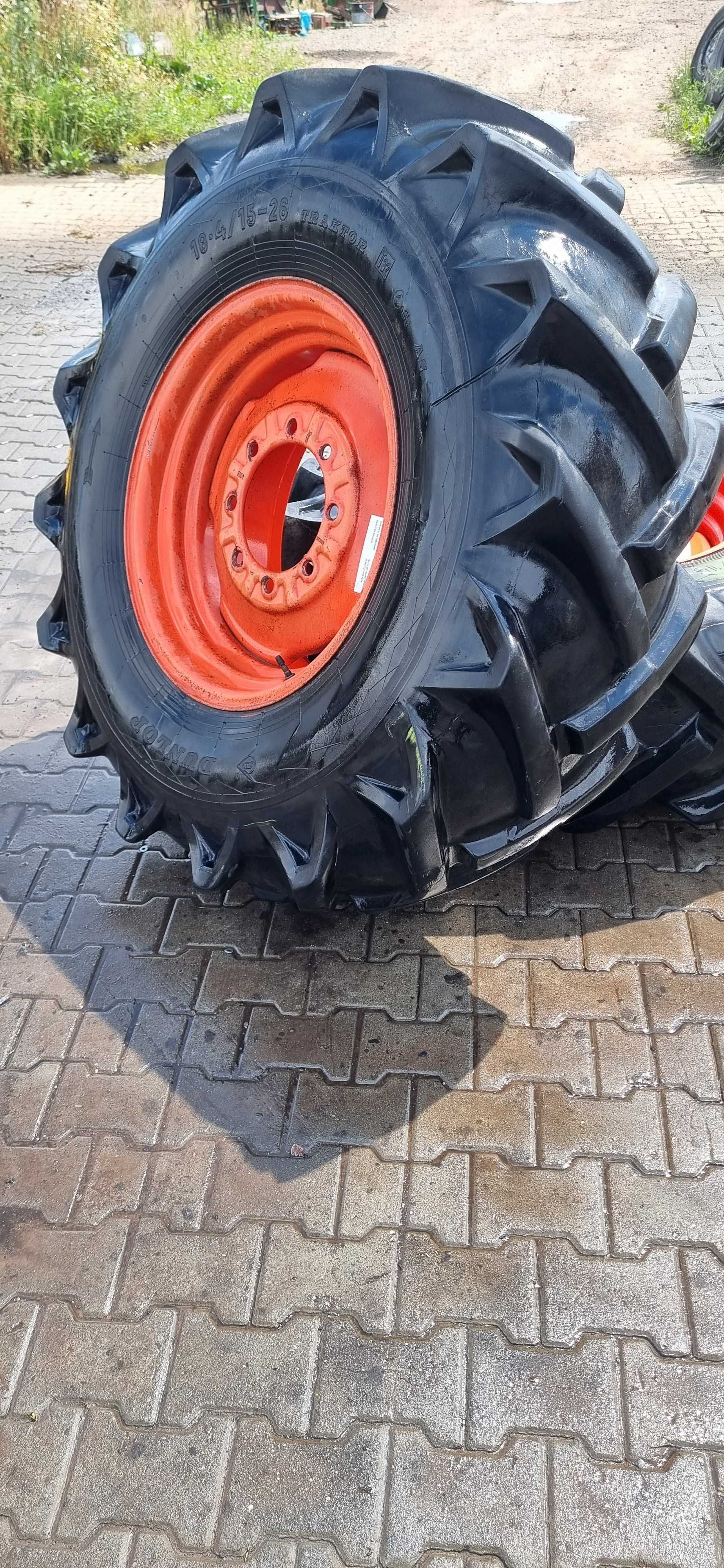 Koła, opony 18.4/15-26, 18.4-26, 18.4x26 Dunlop