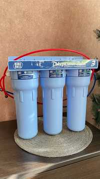 Фільтр для води проточний, потрійний/фильтр проточный тройной