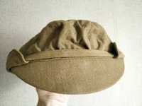 Кепка шапка с козырьком СССР форменная цвета хаки