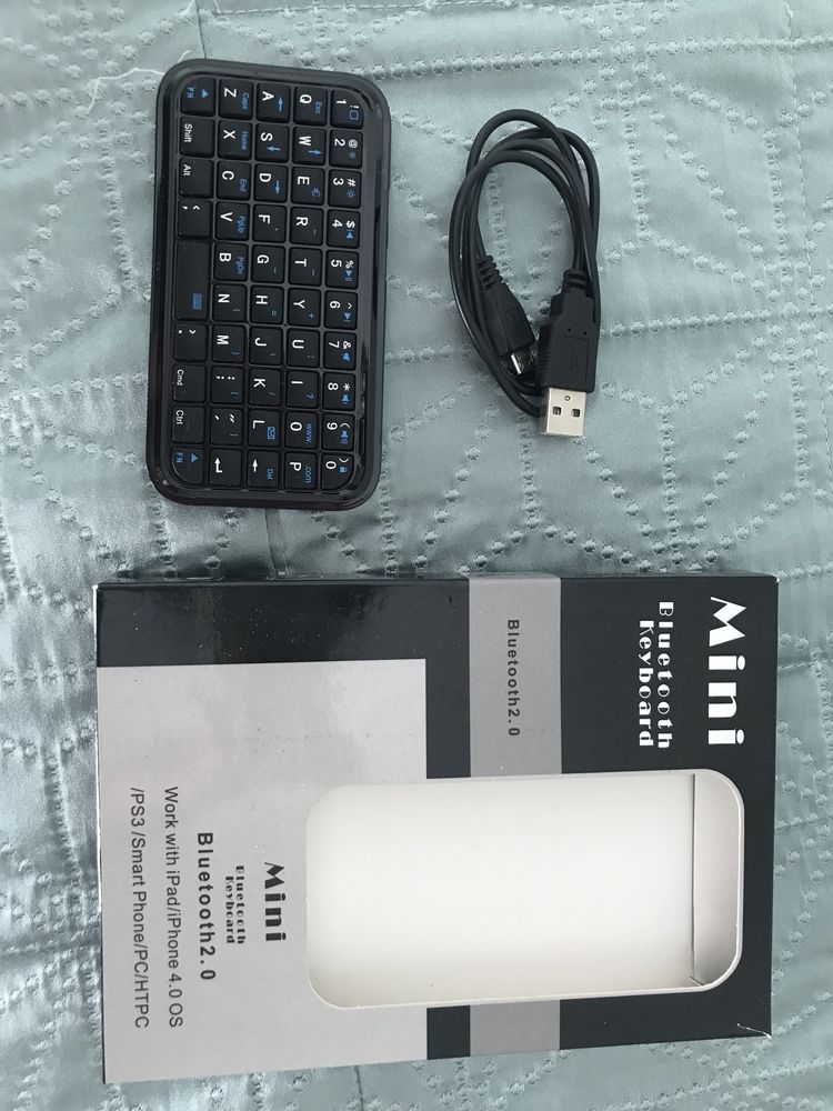 Mini teclado sem fio Bluetooth