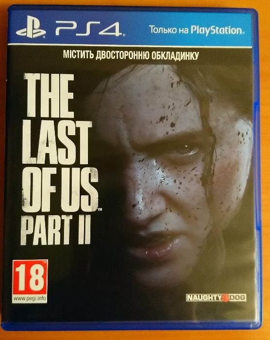 The Last of Us Part II PS4 Одни из нас. Часть II ПС4 лицензионный диск