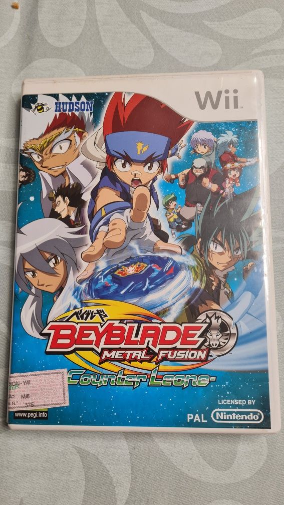 WII Beyblade Metal Fusion